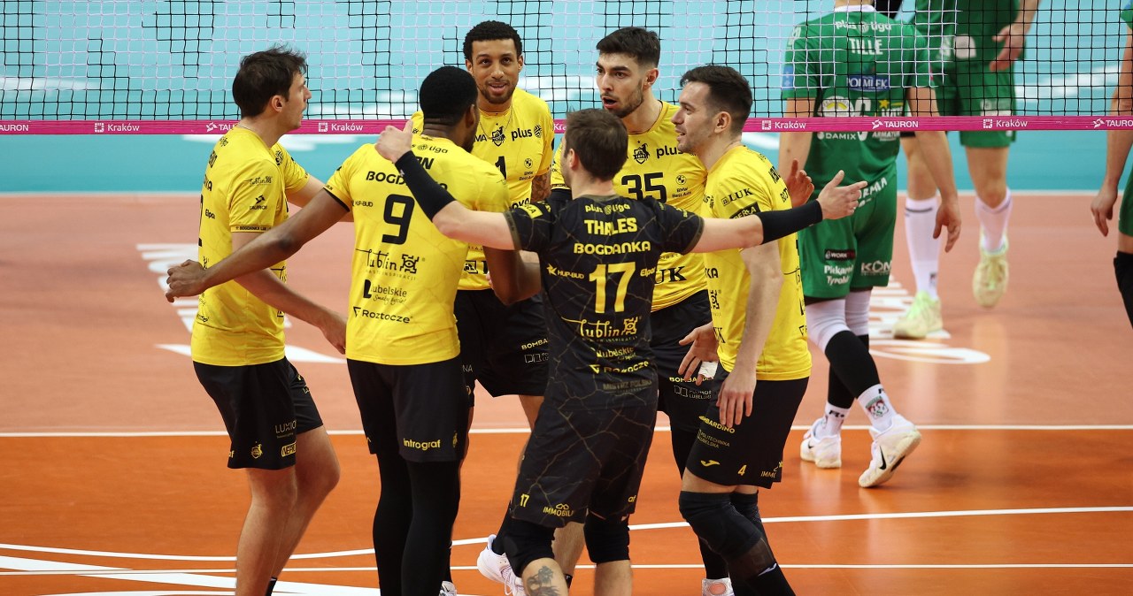 Siatkarze Bogdanki LUK Lublin z Pucharem Polski
