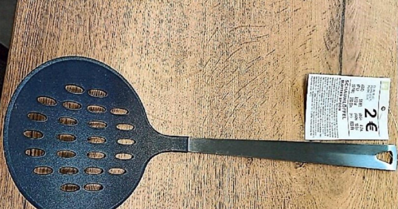 GIS ostrzega: Ta łyżka cedzakowa jest niebezpieczna dla zdrowia