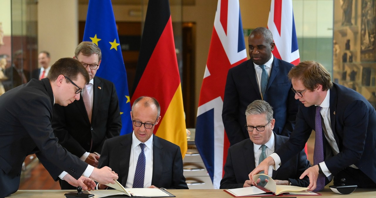 Nie tylko migracja. Starmer i Merz podpisali traktat