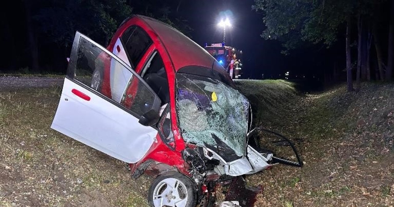 Tragiczny wypadek na Dolnym Śląsku. Zginął 18-letni kierowca