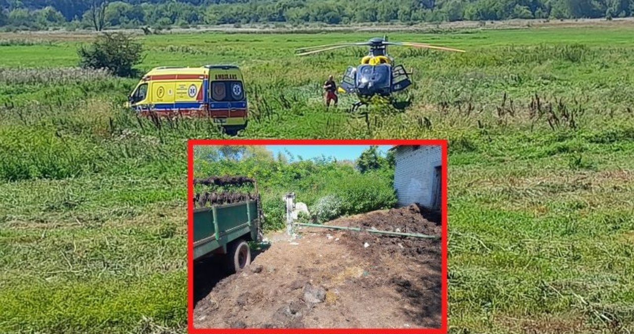 Maszyna rolnicza wciągnęła rękę nastolatka. Makabra w Świętokrzyskiem