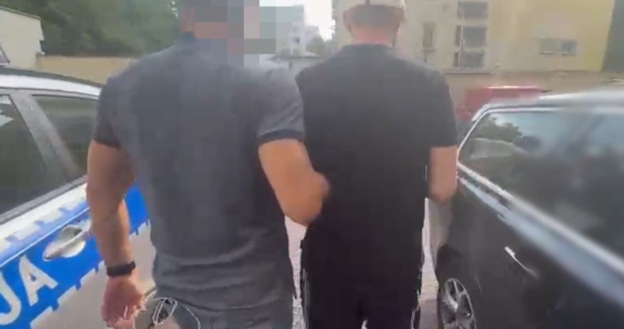 Białorusin zatrzymany w apartamentowcu. Pomagali mu Ukraińcy