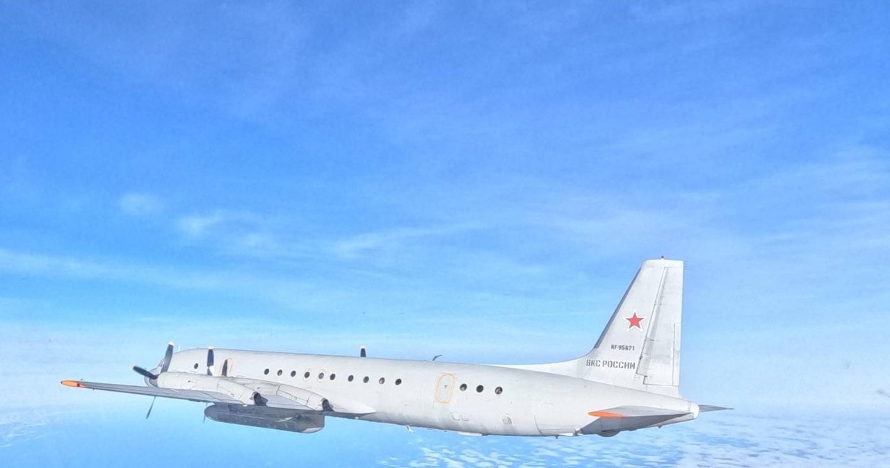 Polscy piloci w akcji. Rosyjski samolot przechwycony