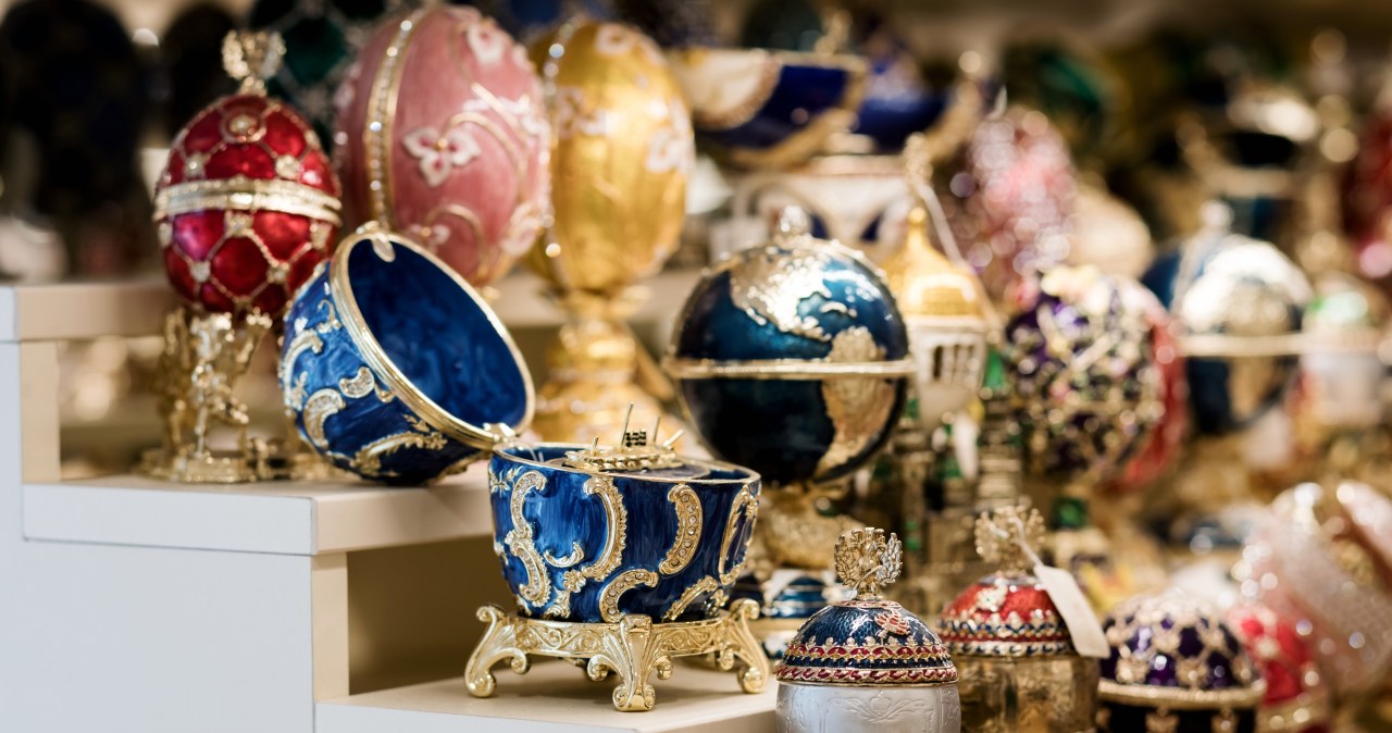 Wszedł do jubilera i połknął jajo Fabergé. "Przedmiotu nie odzyskano"