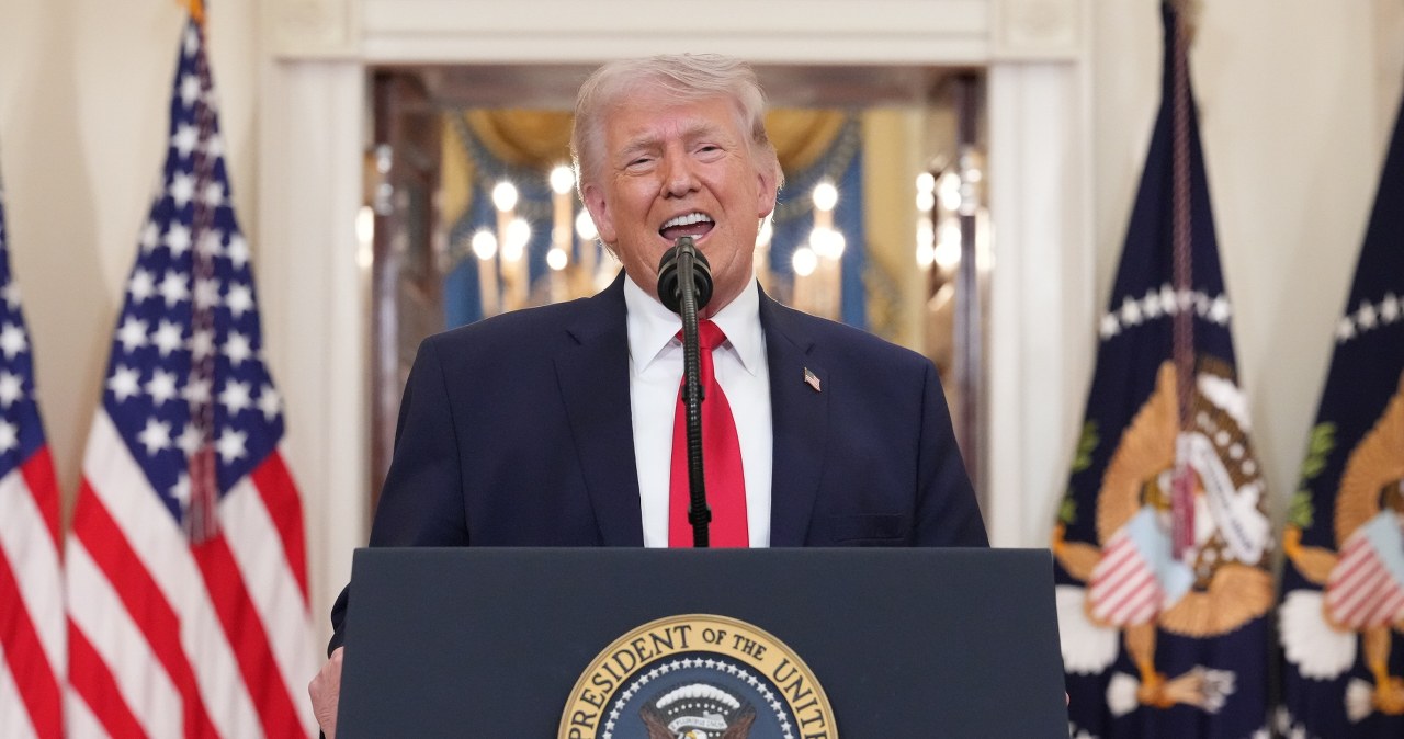 "Cofniemy ich do epoki kamienia". Trump wygłosił orędzie