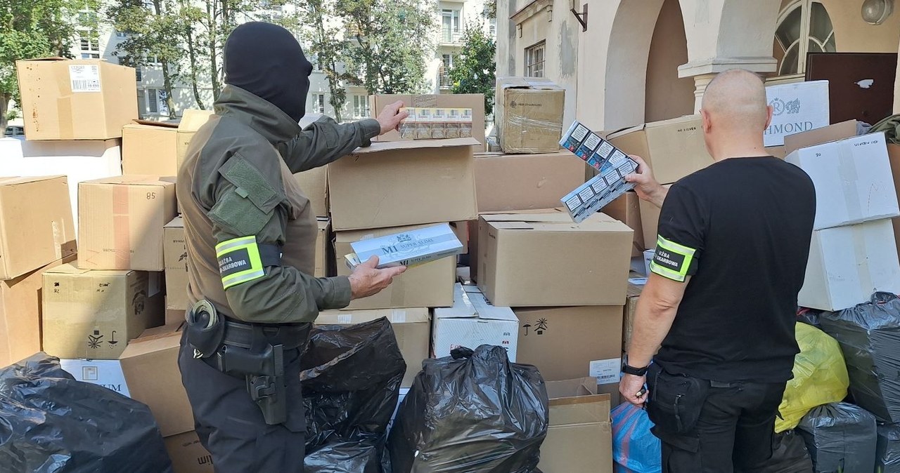 Szokujące znalezisko w Łodzi. Nielegalne papierosy warte fortunę