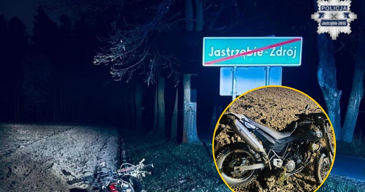 13-latka i 14-latek mieli wypadek na motorze. Sprawą zajmie się sąd
