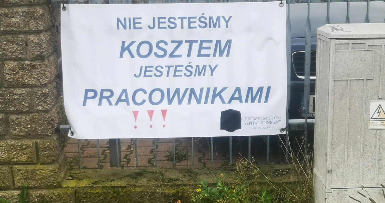 Zaostrza się sytuacja we wrocławskim szpitalu. Strajk wisi w powietrzu