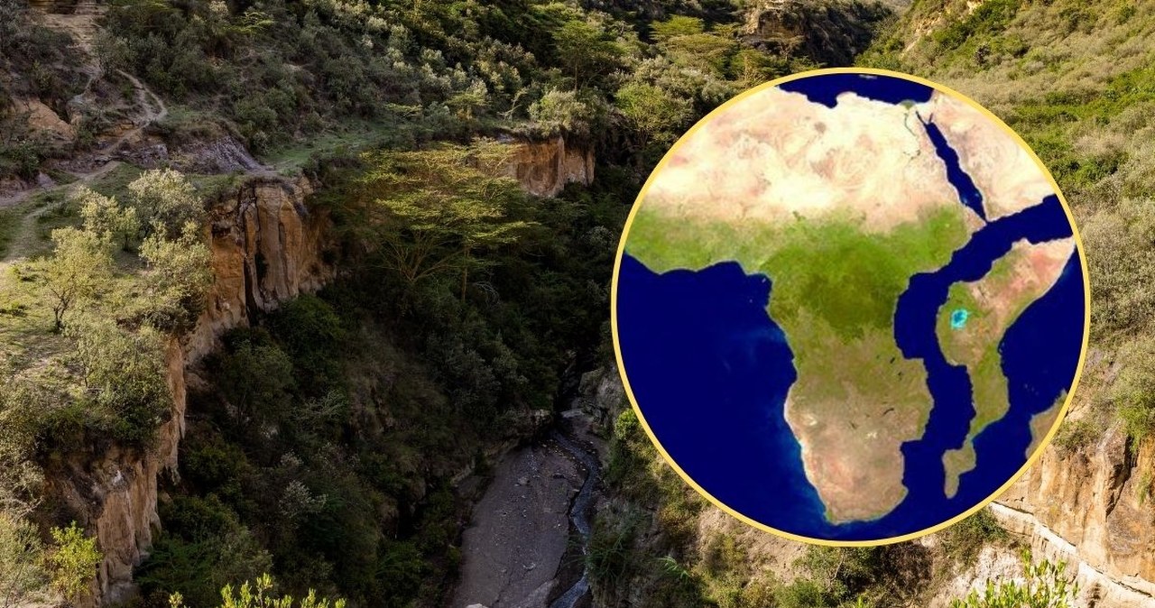 Kontynent pęka na pół. Nowy ocean powstaje szybciej niż przewidywano