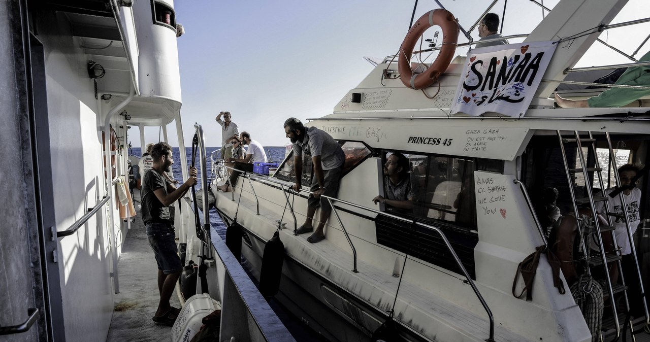 Flotylla z Polakami w drodze do Strefy Gazy. "Ryzyko jest bardzo wysokie"