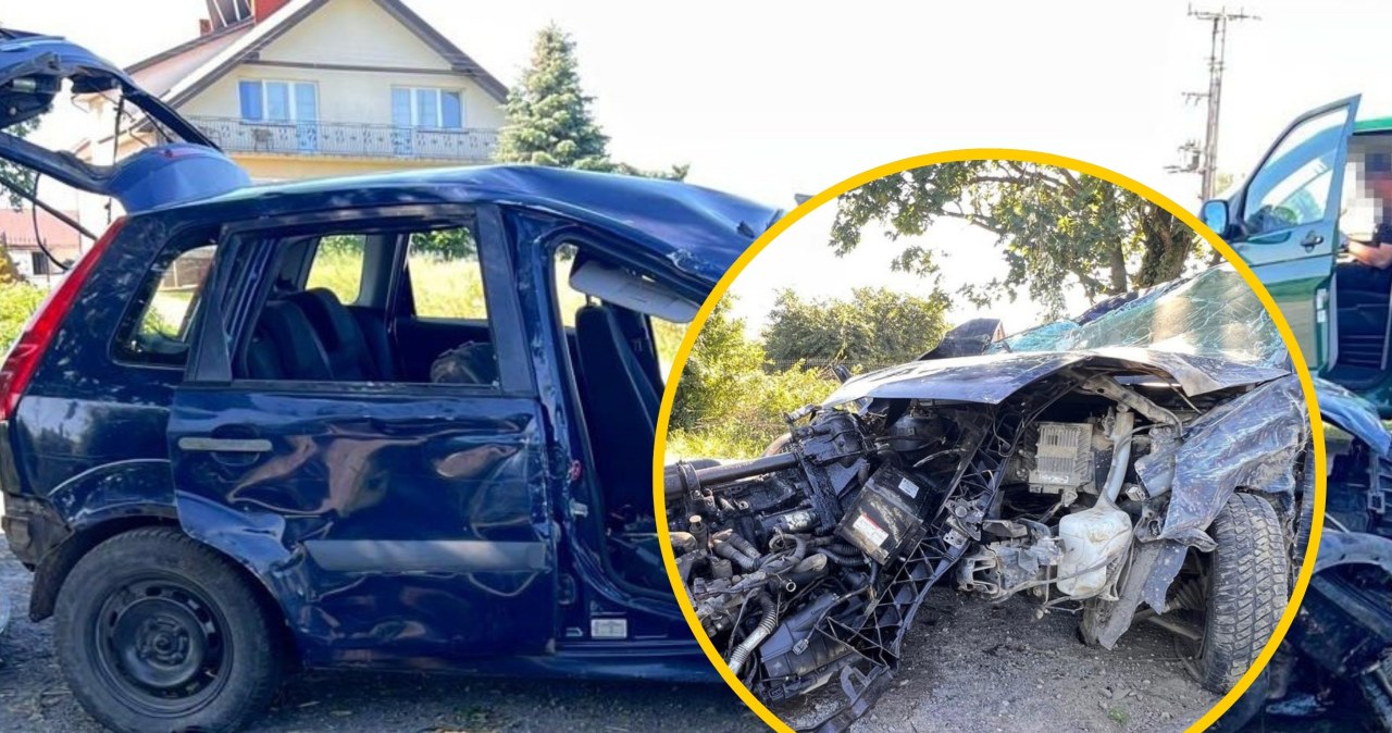 16-latek prowadził, pasażerowie byli pijani. Nocny wypadek pod Lublinem