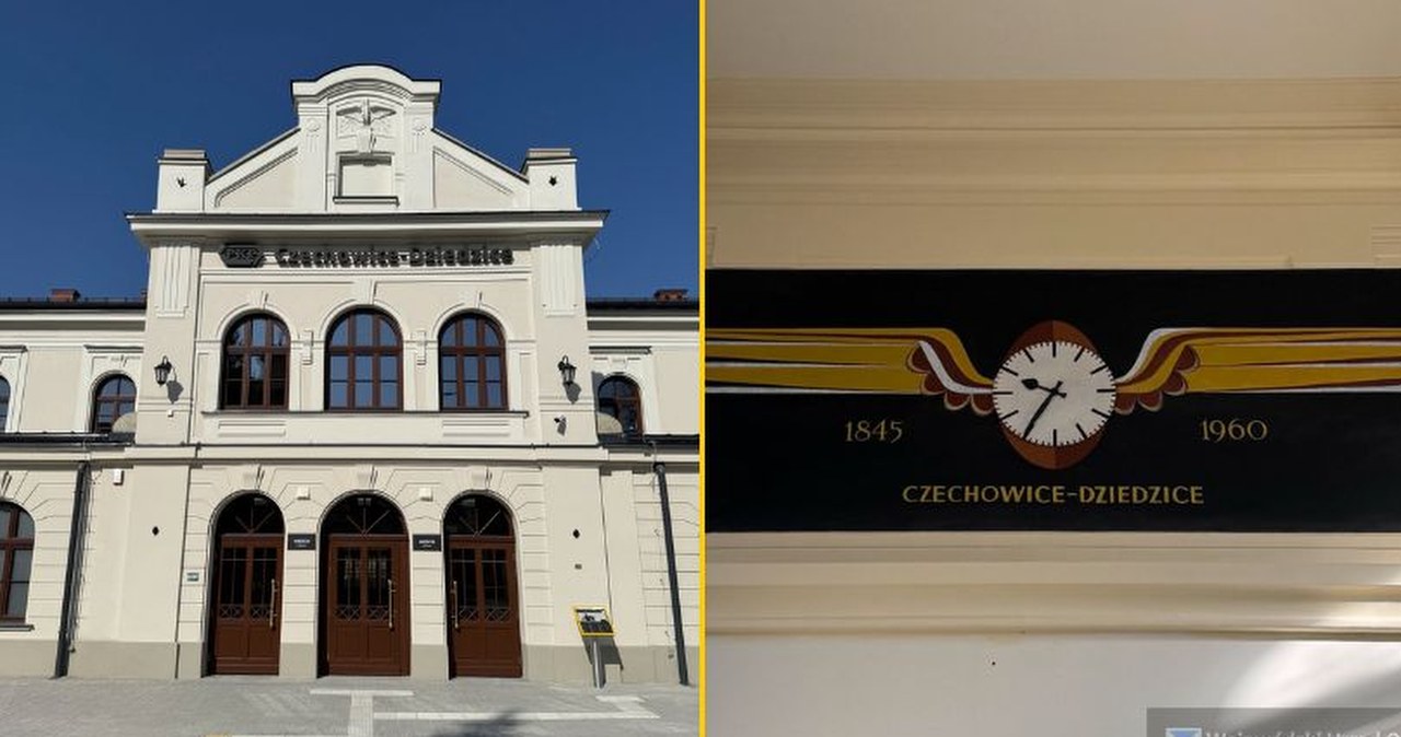Zabytkowy dworzec w Czechowicach-Dziedzicach ponownie otwarty