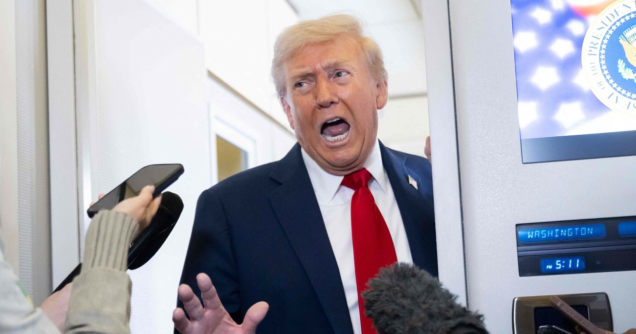 "Najgorsze w historii". Trump wściekły z powodu swojego zdjęcia