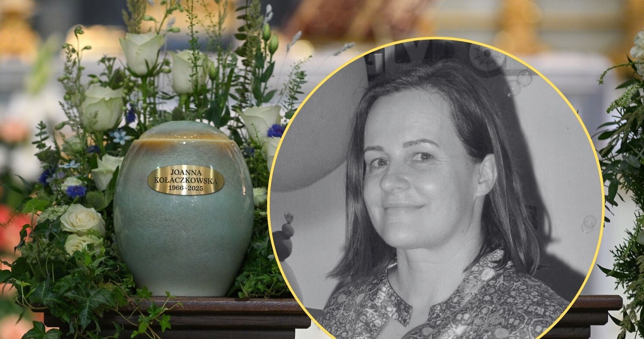"Aśka nie skończyła życia". Poruszające słowa na pogrzebie Joanny Kołaczkowskiej