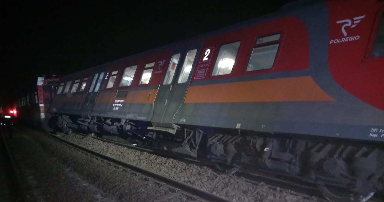 Wykolejenie pociągu pod Krakowem. Służby podały przyczynę wypadku