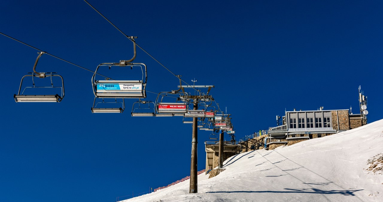 Awaria wyciągu na Kasprowym. Narciarze zwożeni w trybie awaryjnym