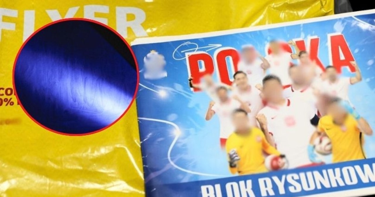 Psy nie miały wątpliwości. Narkotyki na kartkach bloku rysunkowego