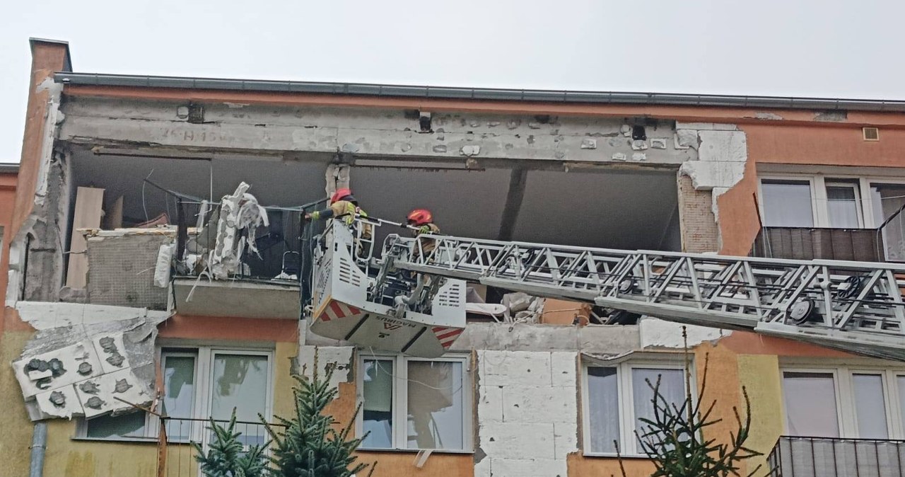 Ponad 100 osób nie może wrócić do mieszkań. Nowe informacje po eksplozji w Braniewie
