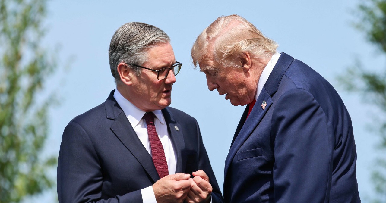 Donald Trump ogłasza. "Keir Starmer zrezygnuje ze stanowiska premiera Wielkiej Brytanii"