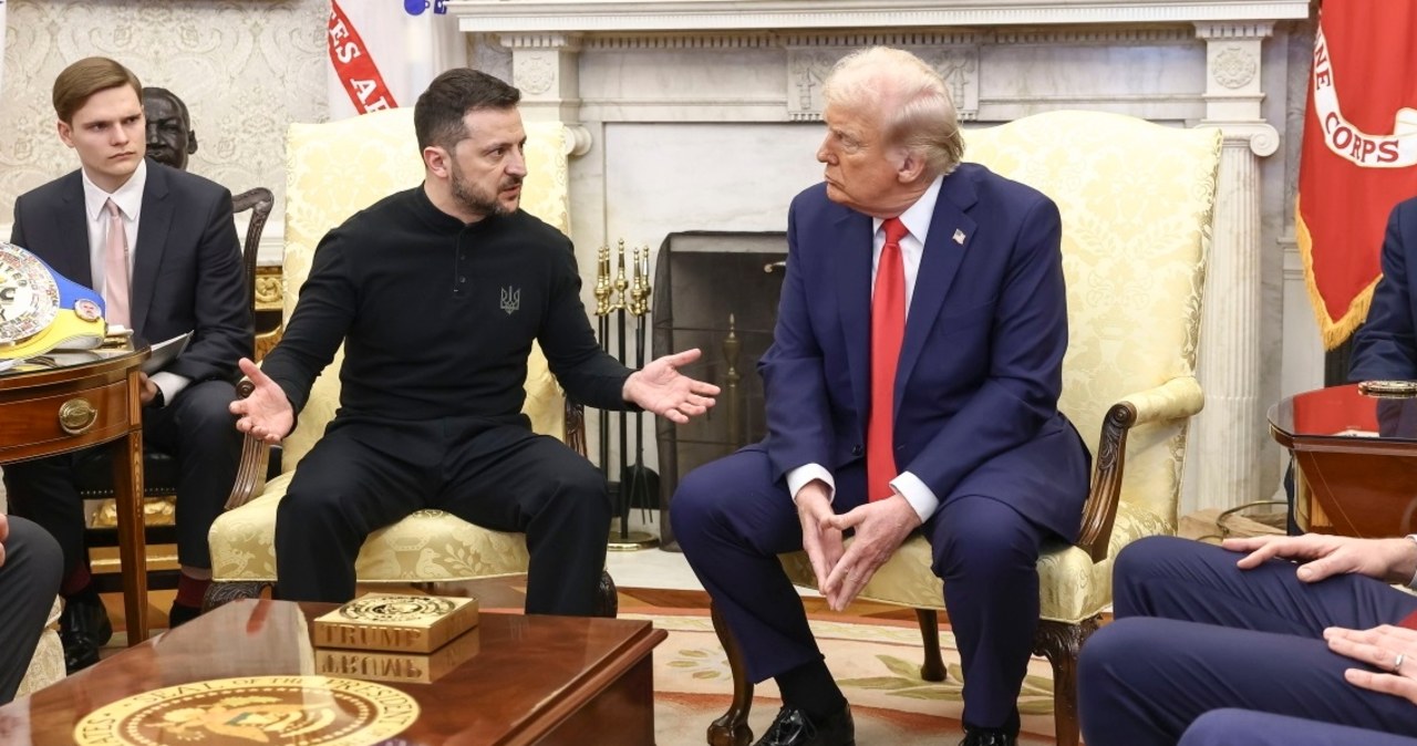 Gorąco w Białym Domu. Ostre słowa Trumpa do Zełenskiego