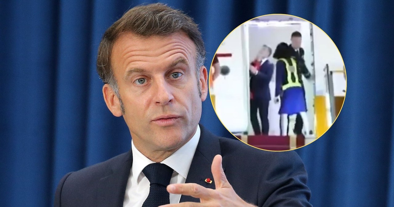 Prezydencki skandal czy niewinne wygłupy? Macron wyjaśnia nagranie z Brigitte