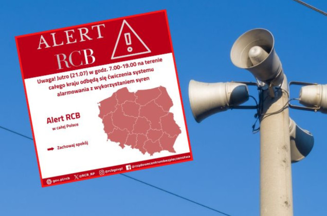 To już dziś. Syreny zawyją w całej Polsce