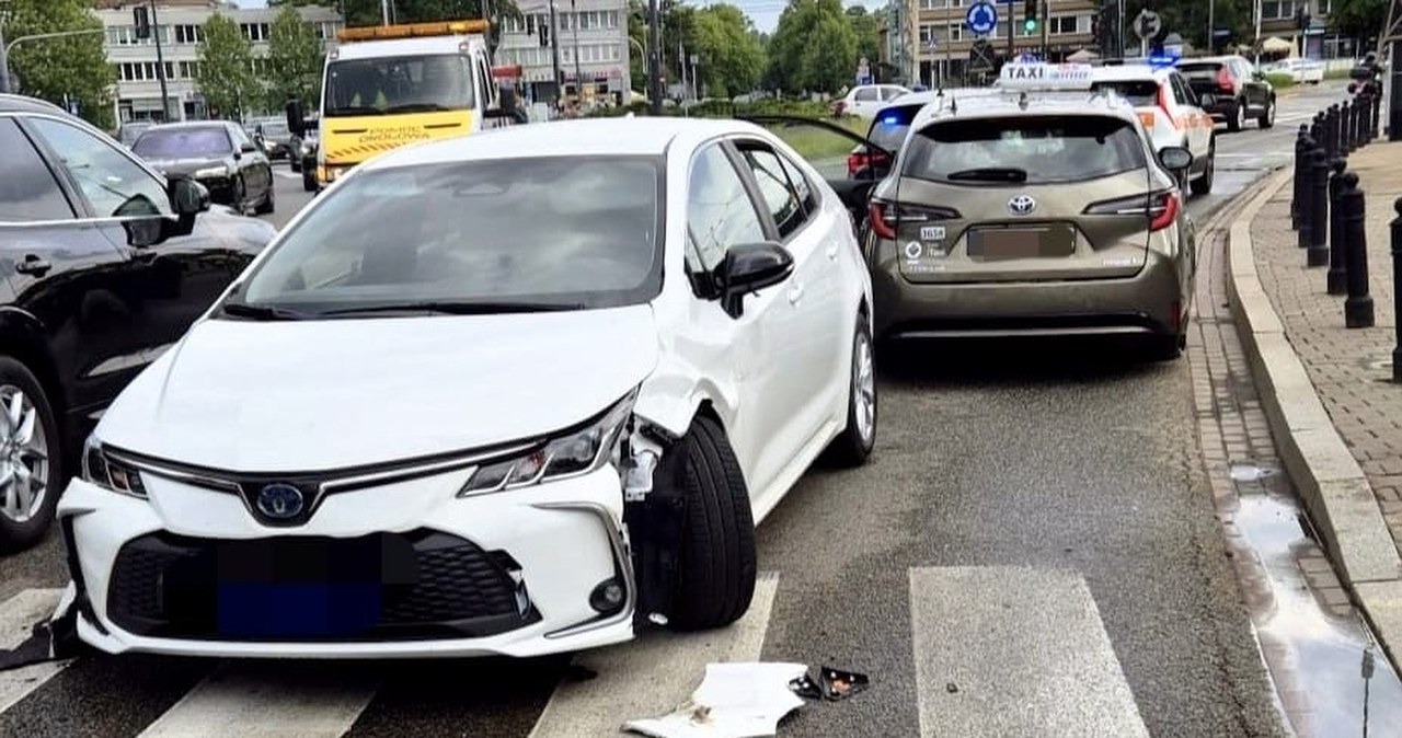 Szalone sceny w centrum Warszawy. SOP ścigał kierowcę Toyoty