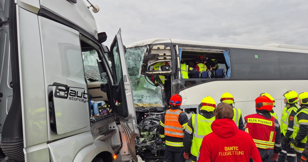Wypadek polskiego autokaru w Austrii. Nowe informacje ws. poszkodowanych