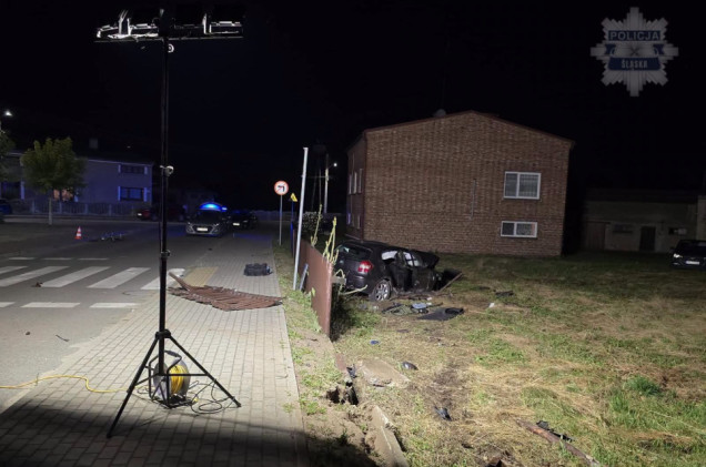 BMW wjechało w chodnik. Nie żyje 9-latek jadący na rowerze