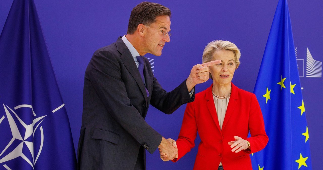 Von der Leyen i Rutte ogłaszają "natychmiastowe" ruchy