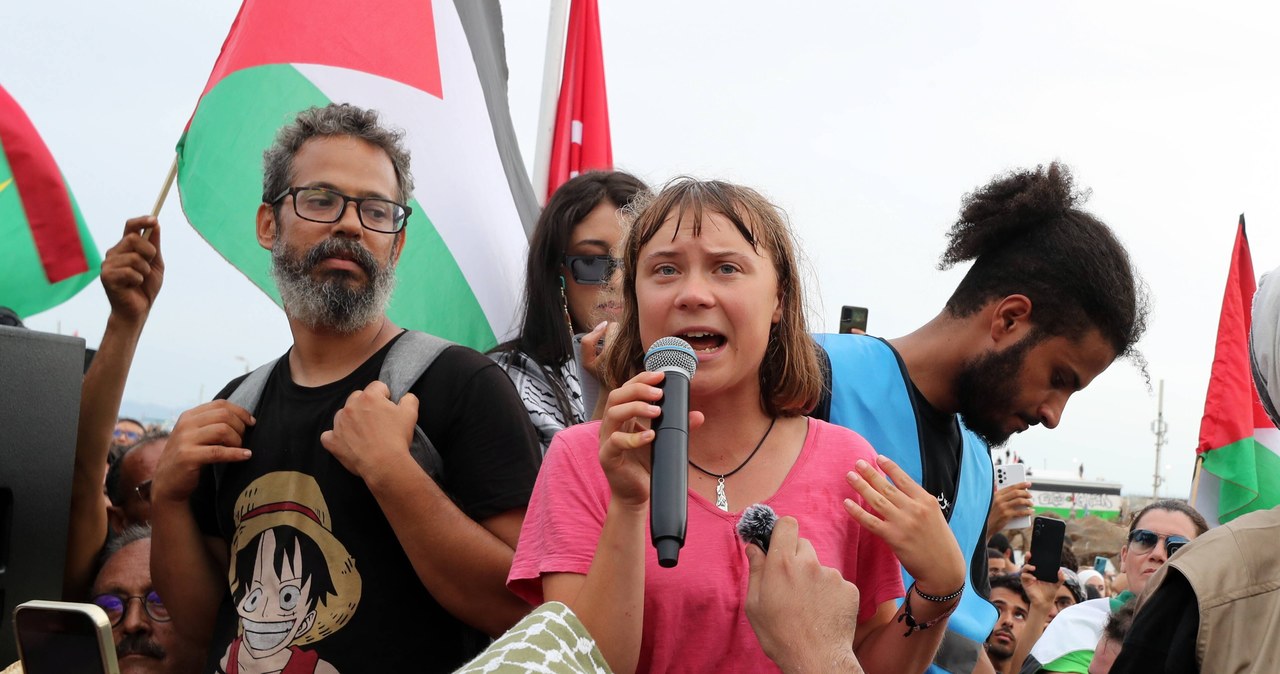 Cela z pluskwami, mało jedzenia. Greta Thunberg skarży się na Izrael
