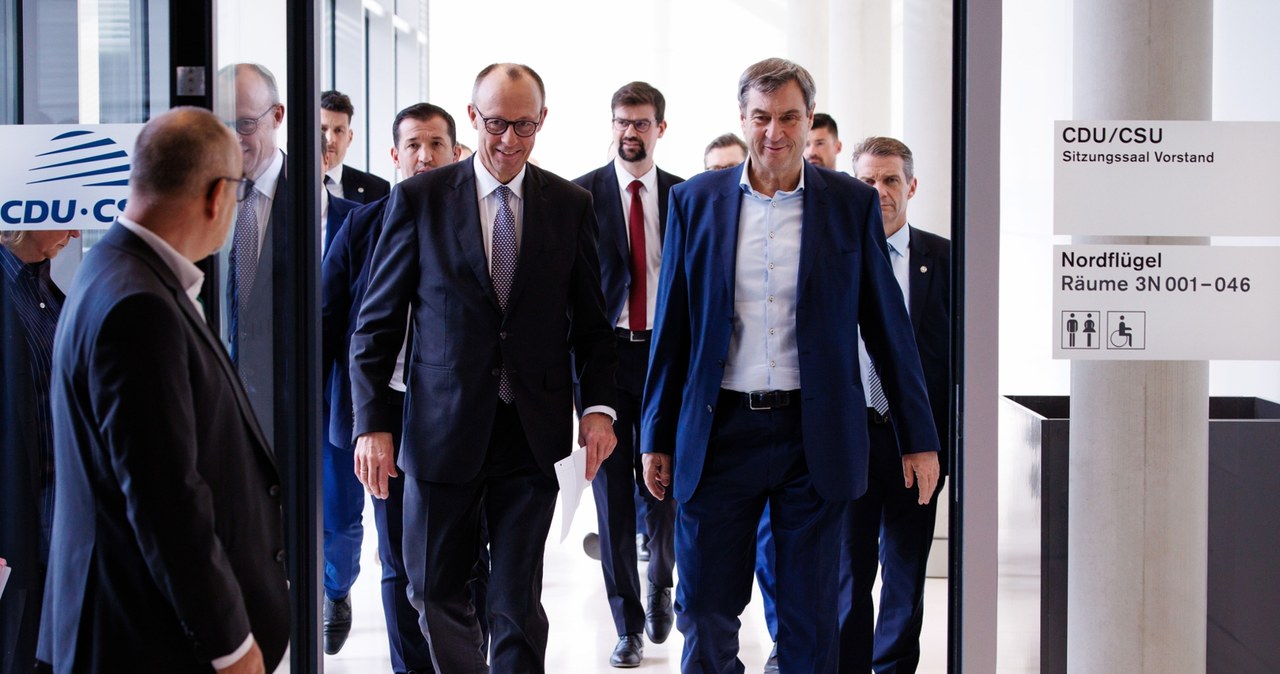 Wybory w Niemczech. Friedrich Merz zaczyna rozmowy ws. koalicji