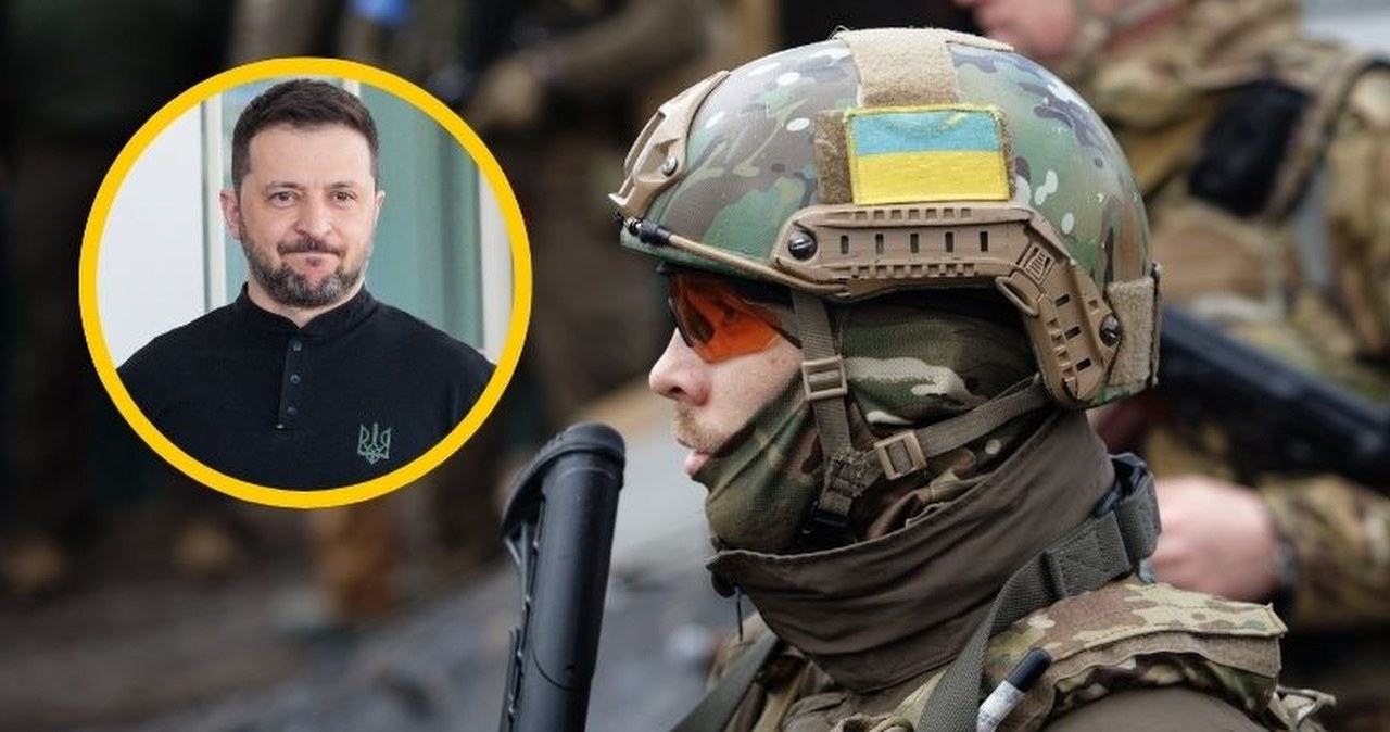 "Wzorowa służba". Zełenski nadał jednostce wojskowej imię "Bohaterów UPA"
