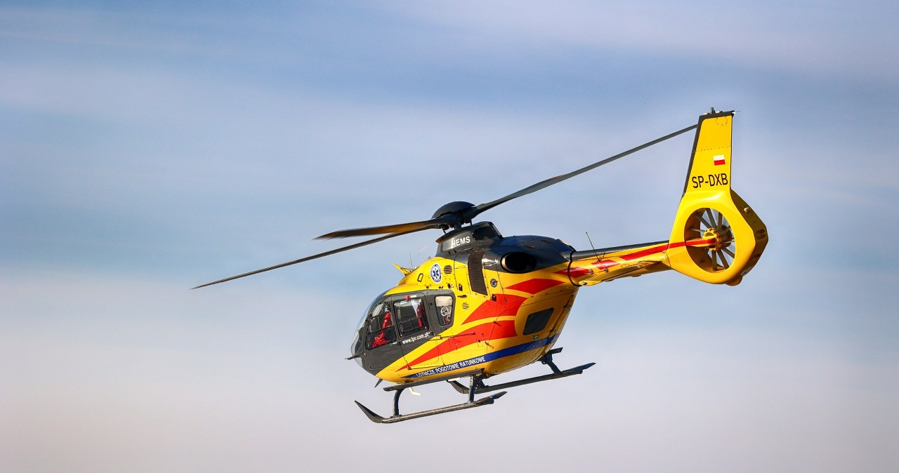 Wypadek paralotniarza na Lubelszczyźnie. Lądował śmigłowiec LPR