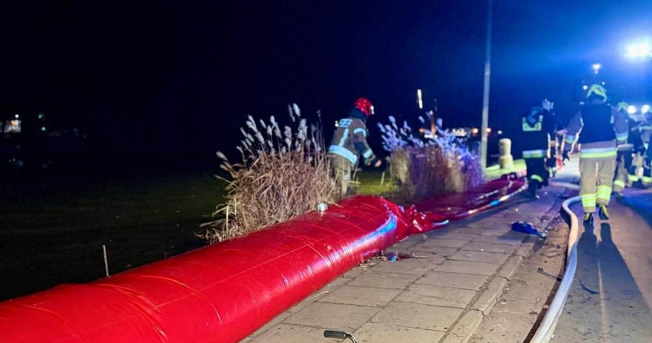 Prezydent Elbląga ogłosił stan pogotowia przeciwpowodziowego