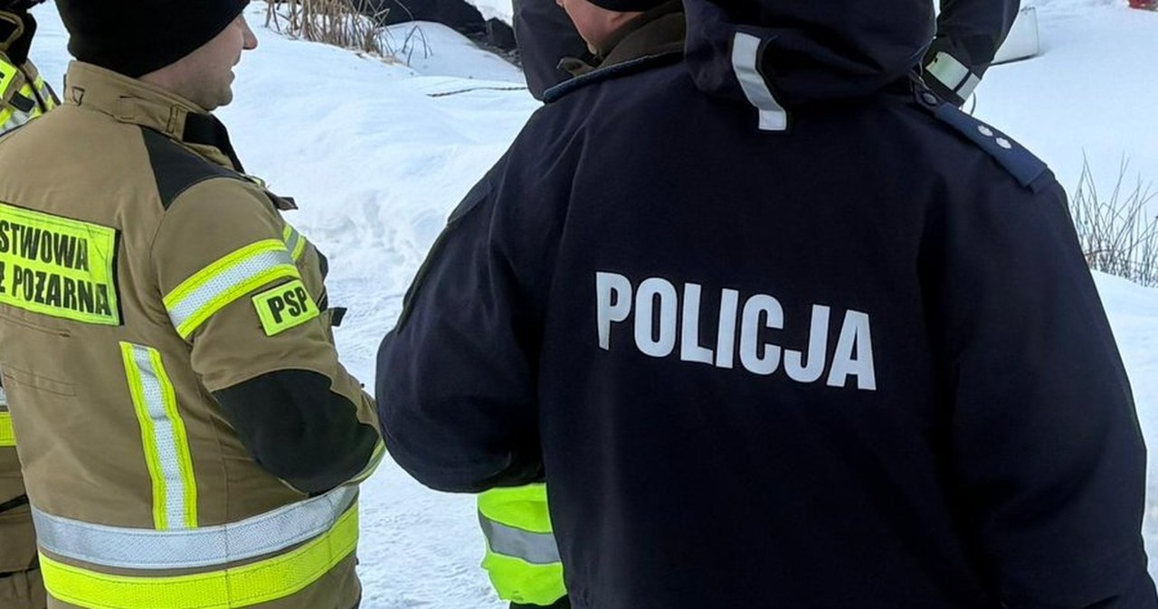 Niezidentyfikowany obiekt wpadł do stawu? Tajemniczy otwór