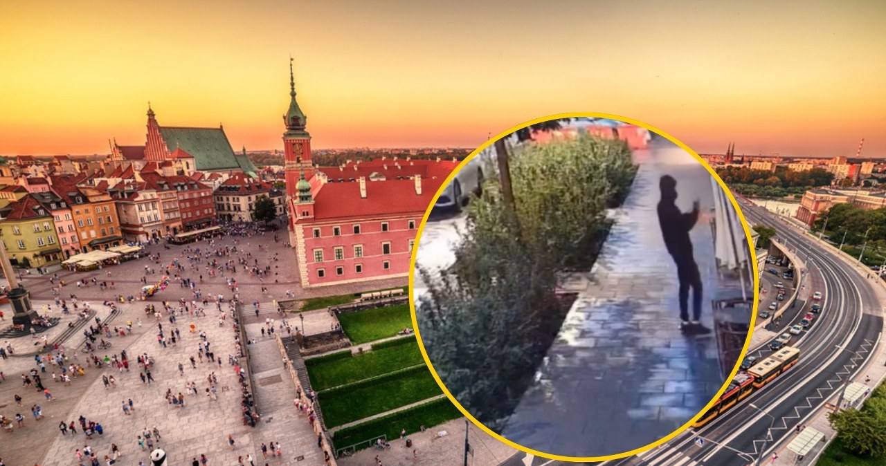 Podpalili restaurację w Warszawie. Sprawca zatrzymał się, by zrobić zdjęcie
