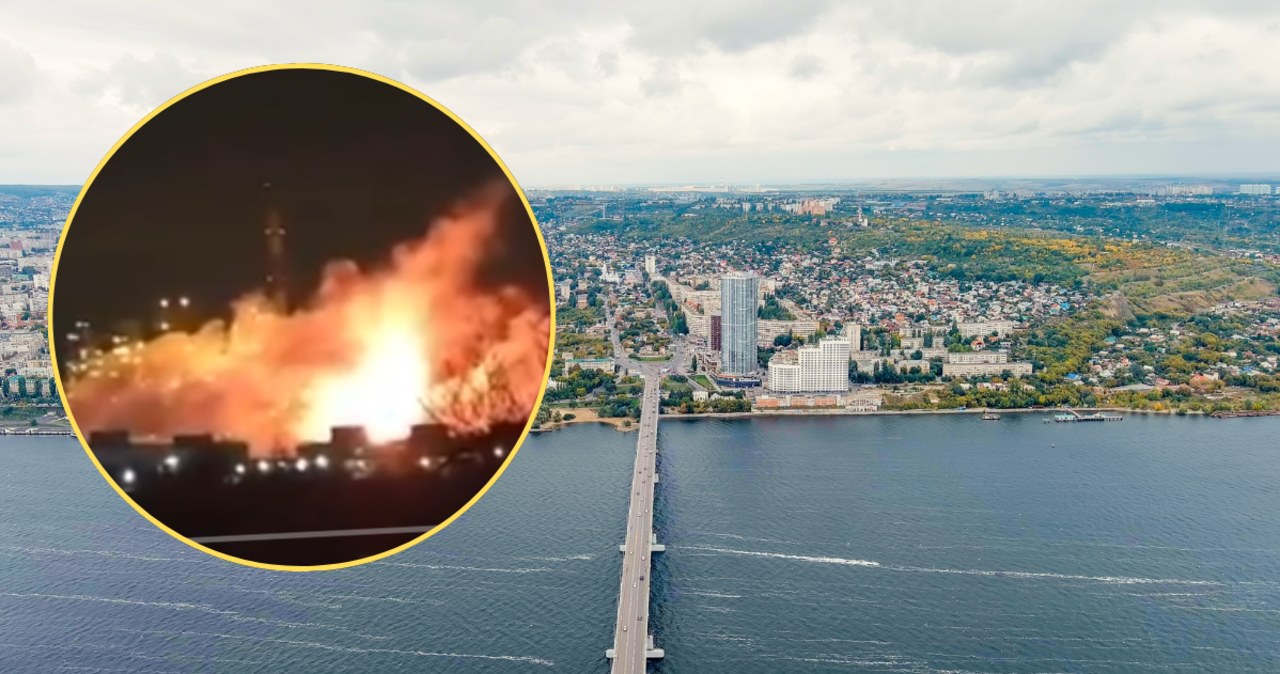 Ukraiński atak na rafinerię w Rosji. "Jeden z kluczowych obiektów"