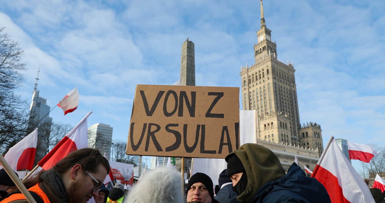 Protest rolników w Warszawie. Doszło do incydentu