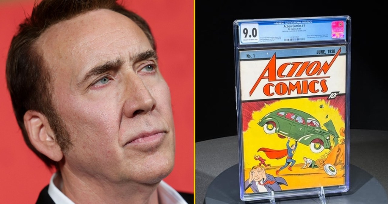Rekord! Komiks z Supermanem skradziony hollywoodzkiemu aktorowi poszedł za miliony