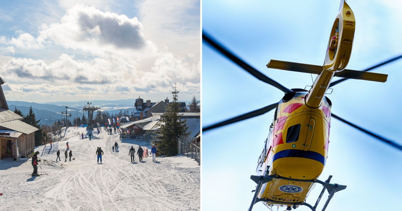 Wypadek na Jaworzynie Krynickiej. Narciarz w ciężkim stanie