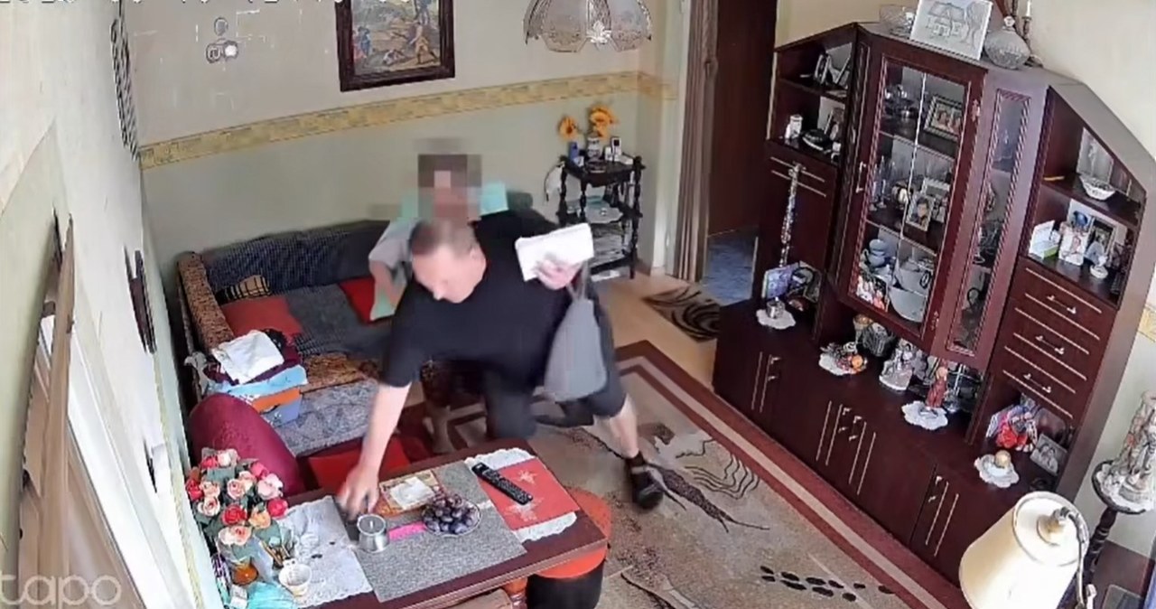 Seria oszustw na seniorach w Koninie. Sprawcę nagrały kamery, jest apel