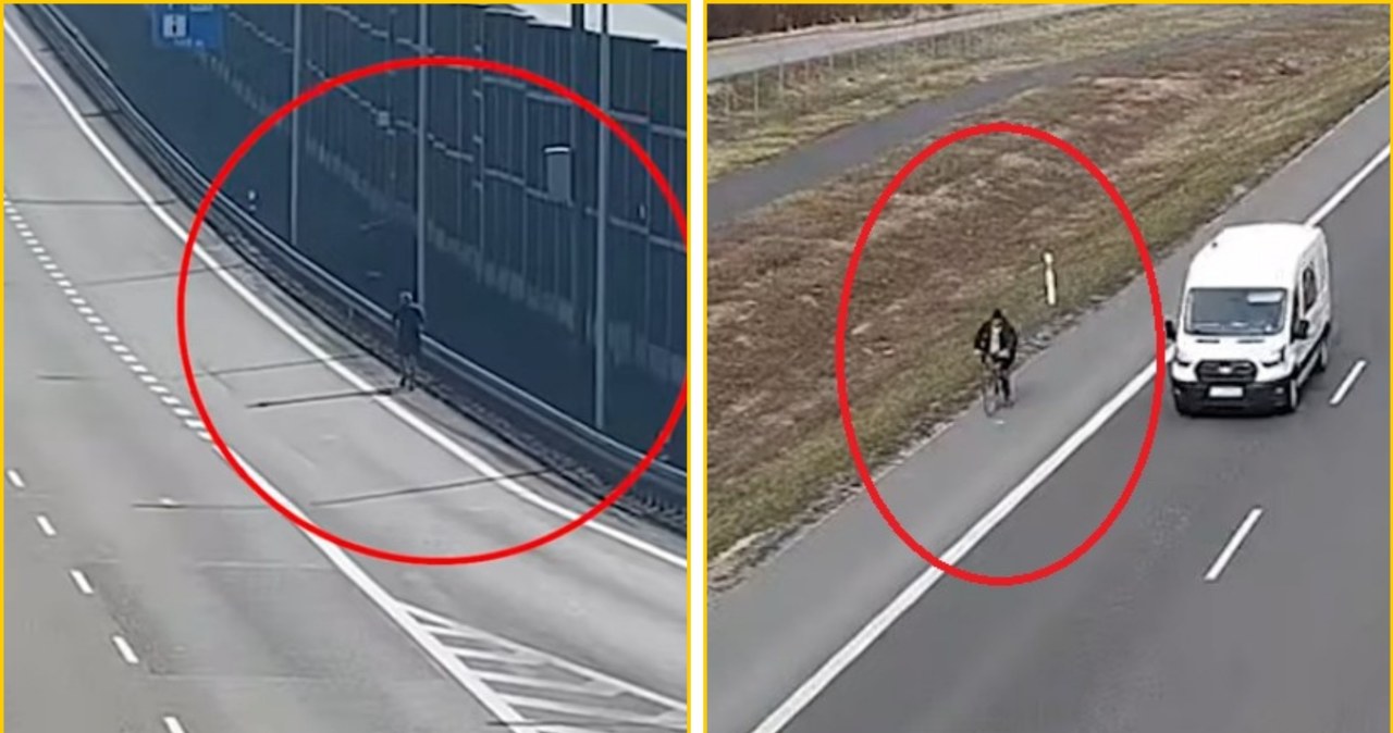 Trening biegowy na ekspresówce. Do sieci trafiło nagranie