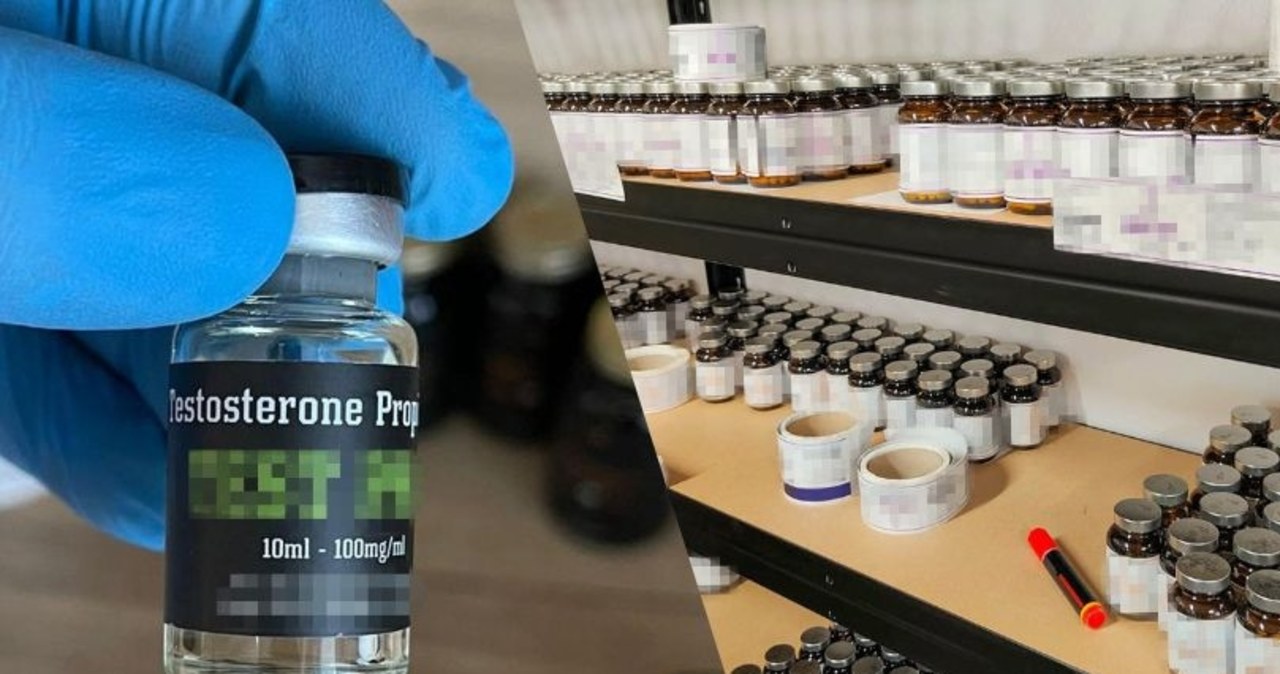 Gang produkujący nielegalne anaboliki rozbity. Akcja CBŚP