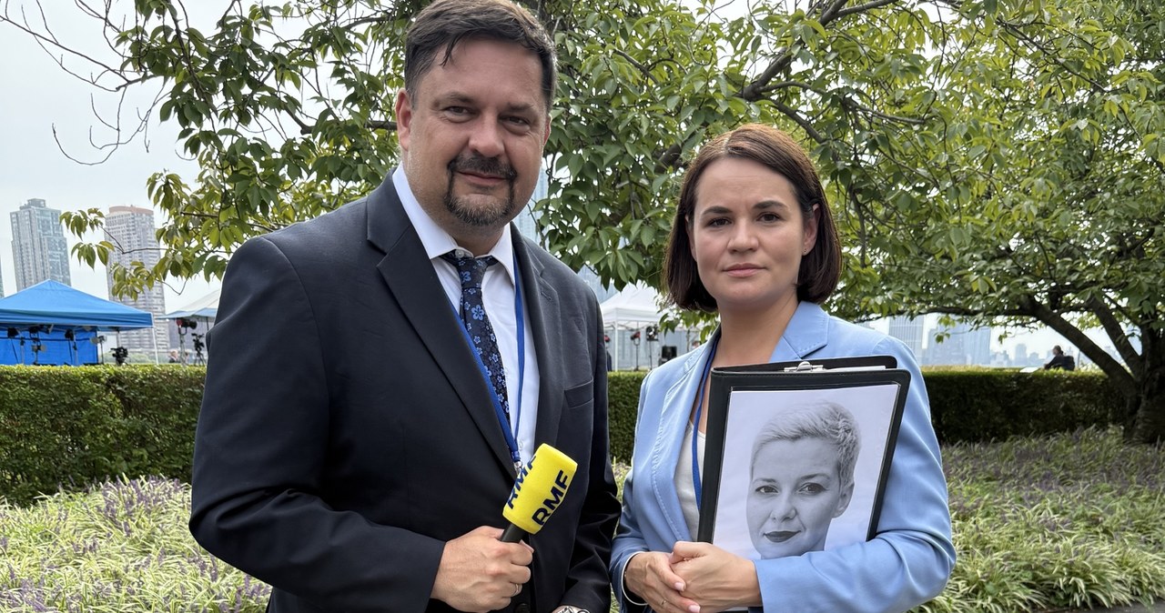 ​Cichanouska dla RMF FM: To jest szaleństwo, oni testują Zachód