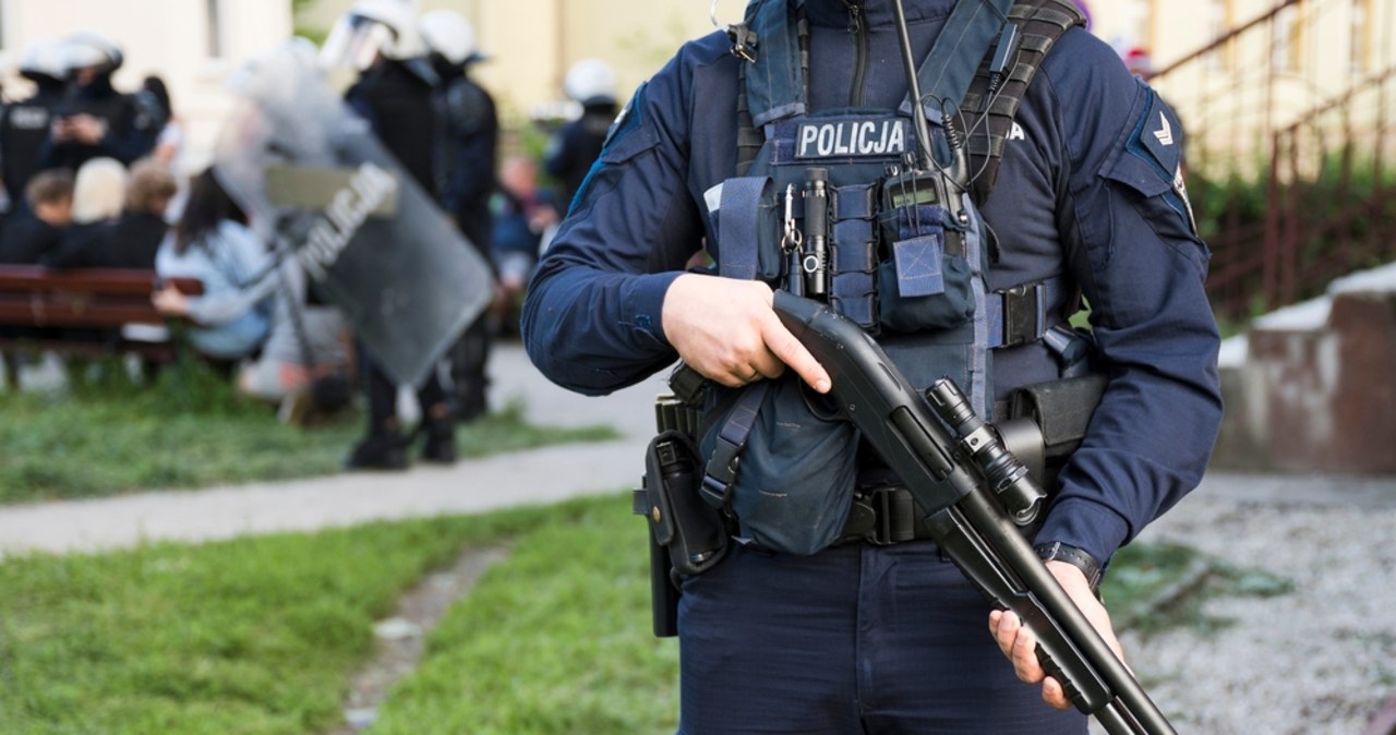 Warszawa: Strzały na Konwaliowej, policja musiała użyć broni