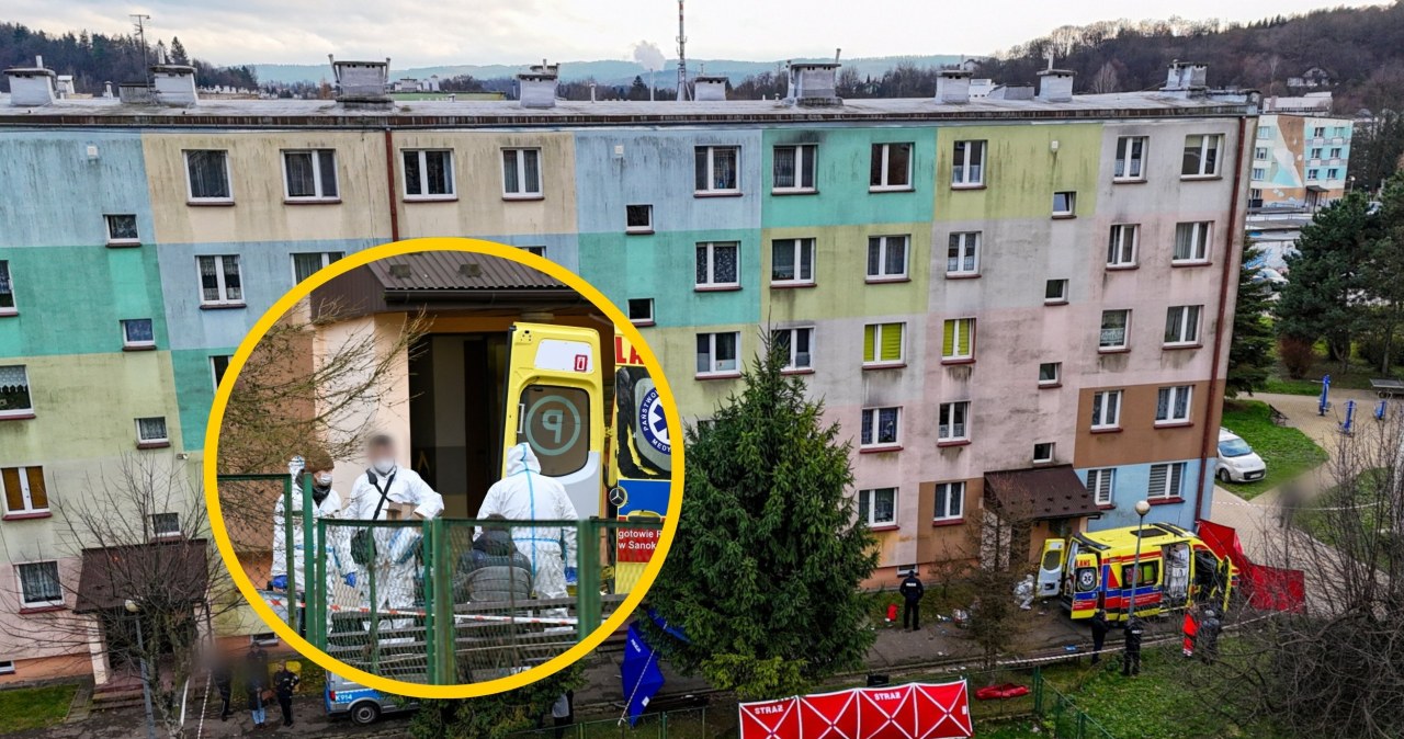 Zabójstwo i atak na policjantów. Nowe fakty ws. tragedii w Sanoku