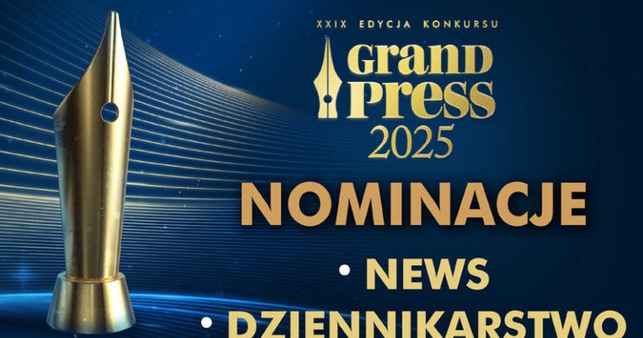 Grand Press 2025. Dziennikarze RMF FM z nominacjami