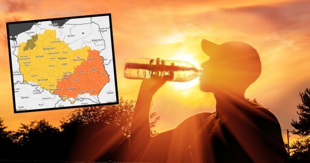 Żar poleje się z nieba. IMGW wydał alerty I i II stopnia