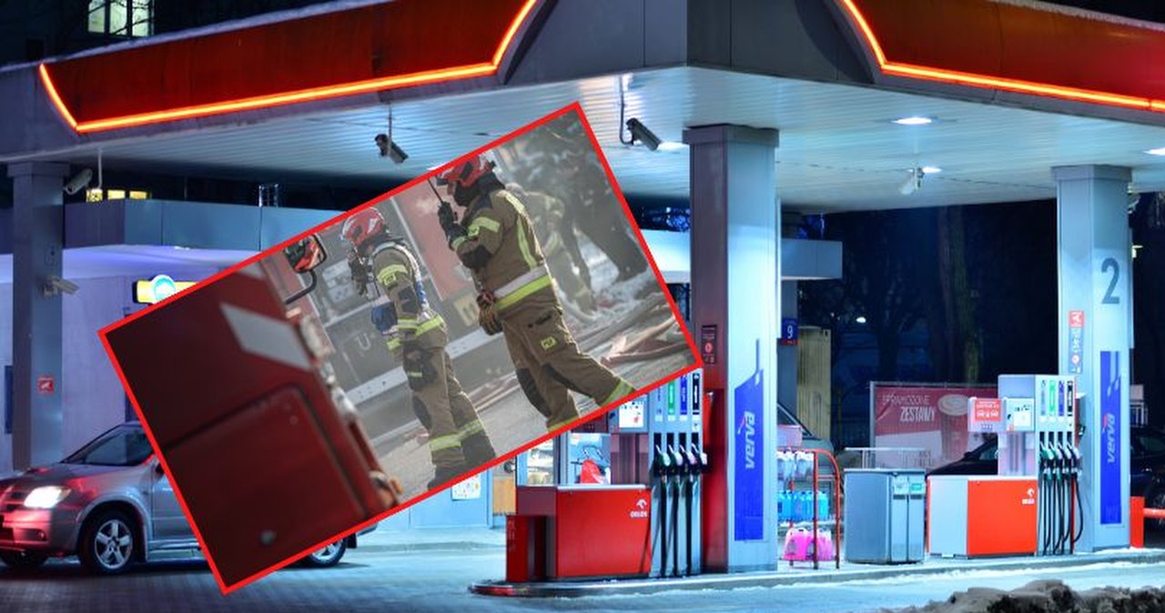 Wyciek gazu na stacji paliw w Łodzi. Potrzebna była ewakuacja